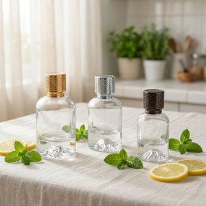 Tapa de Lujo para Botella de Perfume, Zamac, Personalizada, de Aleación de Zinc, con Pulverizador, para Envases de Perfume y Fragancias - Product Image 2