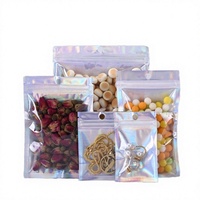 Bolsa de Fondo Plano con Cierre Autoadhesivo, Desechable, de Grado Alimenticio, Impresa en Huecograbado, para Envasado de Alimentos