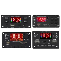 Placa Decodificadora MP3 2*3W 2*80W, Reproductor MP3 BT 5.0, Módulo USB, Radio FM AUX, Placa Amplificadora de Potencia de Grabación, Accesorios de Audio