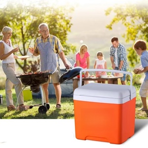 Cắm Trại Xách Tay Ice Cooler Box Với Bánh Xe 26L Ngoài Trời Dã Ngoại Câu Cá Trolly Đóng Băng Lạnh Mát Bãi Biển Du Lịch Cách Điện Hộp - Product Image 5