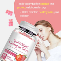 En Vente Fourniture d'Usine OEM Gummies Chauds au Glutathion et Collagène Éclaircissants, Anti-âge, Réducteurs de Rides, en Stock Gluta