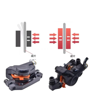 Freni per E-bike/Scooter Fai-da-te con Connettore Impermeabile a 2 Pin, Freni Anteriori e Posteriori per E-bike, Freni a Disco Idraulici XOD con Funzione di Interruzione Alimentazione - Product Image 3