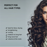 Conception populaire meilleur vendeur une étape longue baril cheveux bigoudi brosse enchevêtrement teezer brosse à cheveux fer à friser brosse cheveux Styler outils