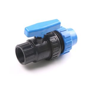 Vanne de raccordement rapide PE-PE par compression HYRT 90mm PN16 pour système d'irrigation, Vanne à boisseau sphérique pour l'irrigation - Product Image 3