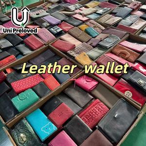 A11-2 Portefeuille en cuir véritable, sacs d'<span class=keywords><strong>occasion</strong></span>, vente en gros, styles mixtes unisexes, portefeuilles, porte-cartes, porte-monnaie, haute qualité - Product Image 3