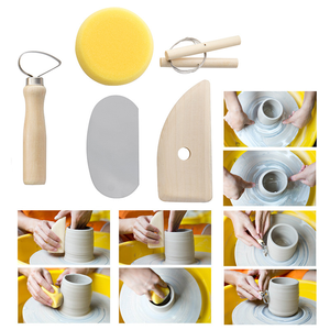 Kit d'outils de poterie de qualité Longte pour sculpture, modelage, argile polymère, outils métalliques et finition au four - Product Image 2