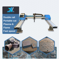 JX AUTO CNC Vente en gros Coupe-tube portable en acier pour tuyaux métalliques/Machine de découpe au plasma CNC avec axe rotatif