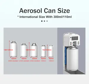 2024 Custom OEM Commercial Programmable Automatic Fragrance Aerosol Dispenser Work With AA Battery