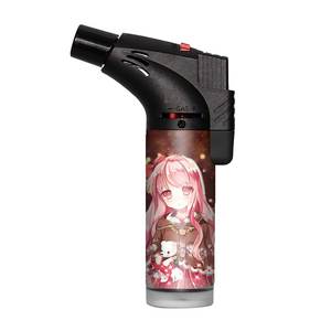 Encendedor de Cigarrillos Recargable, Resistente al Viento, con Logotipo Personalizado, en Caja de Plástico, Portátil, Precio Económico, Venta al Por Mayor, Modelo 2024 - Product Image 1