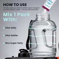 Sachets de poudre d'électrolytes sans sucre à haute teneur en sodium, sachets de poudre d'électrolytes pour l'hydratation avec sodium, potassium et magnésium