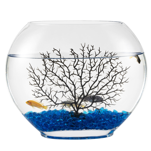 Hygger Crystal Oblate Fish Tank Venta al por mayor Glass Fish Bowls, Clear Large Glass Fish Bowl Acuario - Product Image 1