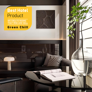 Commercial Boutique Hotel Bedroom Furniture Set Modern Solid Wood <b>Bed</b> Frame Full Customization Design Build Service - Product Image 1