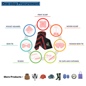 Галстук мужской из шелка с принтом - Product Image 3