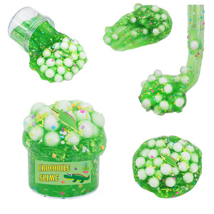Clear Jelly Cube <b>Slime</b> Kit Elastic Non Stick Crystal Clay Kids Decompression <b>Slime</b> Toys for Boys Girls Gifts - Product Image 4