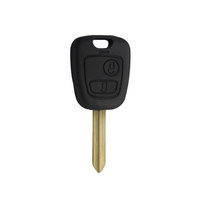 Coque de clé télécommande Peugeot Cross compatible avec les clés de voiture Peugeot 206/207/307 Picasso