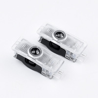 Projecteur de porte LED d'ambiance avec logo de voiture 6V 5W pour Mercedes Classe CLA/CLS/CLK