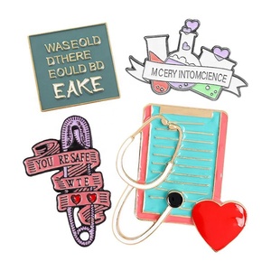 เข็มกลัดโลหะเคลือบน่ารักสำหรับหมวกออกแบบโลโก้ของคุณเอง - Product Image 3