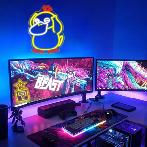 Tira de Luz LED Acrílica con Diseño de Psyduck, Decoración para Interiores, Hogar y Fiestas, Clasificación IP65, 5m de Longitud, 3500K Blanco Cálido, para Habitación Infantil - Product Image 4