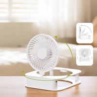 2026 Neuer Mini-Tischventilator Großhandel Tragbarer Kühlventilator Magnetischer Wandventilator Wiederaufladbarer Lüfter