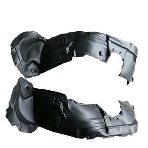 Revestimientos de Guardabarros Delanteros para Toyota Highlander 2008-2010, Piezas de Repuesto de Plástico Negro - Product Image 4