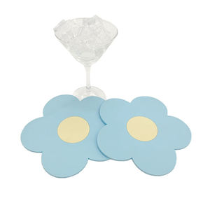 PVC Soft Rubber Cup Coaster Hotel Grade Non Slip Waterproof For Home Bar Hotel Restaurant And Drink Service - Product Image 3