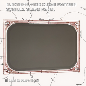 Écran d'affichage industriel JINGRUN JRSP-26 avec panneau en verre trempé Gorilla Glass, haute transmission lumineuse, design sérigraphié, solaire - Product Image 2