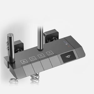 Piano clé ensemble <span class=keywords><strong>de</strong></span> douche gris salle <span class=keywords><strong>de</strong></span> bain affichage numérique <span class=keywords><strong>robinet</strong></span> système <span class=keywords><strong>de</strong></span> douche ensemble baignoire chaud et froid fonctionnel <span class=keywords><strong>robinet</strong></span> douche ensemble - Product Image 5
