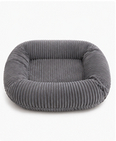 Tapis de couchage pour chien rayé lavable Xucheng, amovible et antidérapant, pour petits chiens et chats