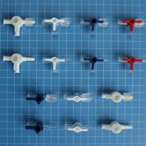 Válvula de retención Luer unidireccional sin retorno Válvula de llave de paso de agua manual de control de flujo de 3 vías - Product Image 4