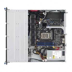Serveur en rack RS300 E12 1U, processeur Xeon E 2434 unique, 4 cœurs, mémoire DDR5 ECC, 4 baies de stockage à échange à chaud - Product Image 3