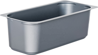 Nouvelle Offre 2026 : Bacs à Glace Rectangulaires de Luxe 5L en PS Écologique et Non Toxique, Personnalisables avec Logo, Gris, en Stock
