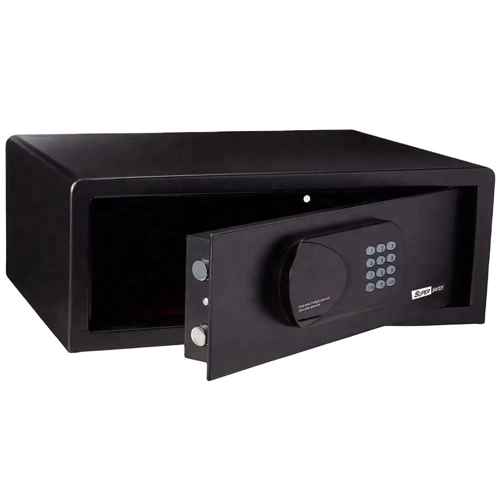 Hot sale steel solid small safe box for Hotel and home