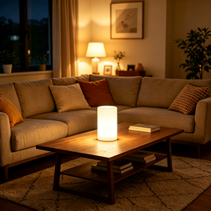RGB LED Decor Cylinder <strong>Table</strong> Light Remote Control Color <strong>Changing</strong> Ball Light IP65 Waterproof Decor Lamp for Festival Decoration - Product Image 4