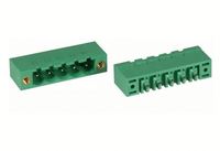 Bloc de bornes de haute qualité de type Plug and Drop KF2EDGVM/2EDGRM-3.81MM avec positionnement par oreillettes et connecteur à broches droites