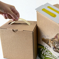 Verpackungsboxen-Griffe Öko-Tragegriffe für Kartonagen