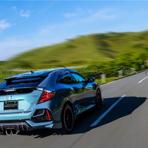 ลิ้นกันชนหลังสำหรับ Honda Civic FC1 รุ่นที่ 10 FK7 Type R Si พร้อมคาร์บอนวิงเล็ต สปลิตเตอร์ ดิฟฟิวเซอร์ ลิ้นสปอยเลอร์ แต่งรถยนต์ - Product Image 6