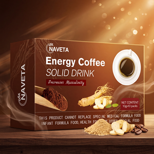 Café Instantáneo de Maca y Ginseng de Marca Privada OEM para Hombres, Café Negro en Polvo en Sobres con Maca Herbal Natural para Energía y Resistencia - Product Image 6