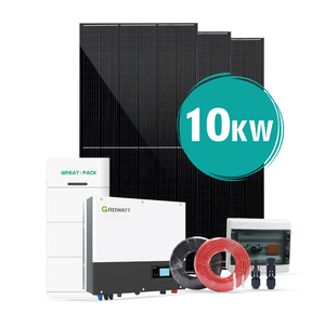 Hệ thống tốt nhất tích hợp 10KW trên lưới điện năng lượng mặt trời PV với pin lithium 20kwh và hệ thống tấm pin mặt trời 50kw - Product Image 2