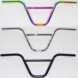 Hazır stok 4130 kromoly çelik BMX kolu çubukları 2 parçalı tasarım