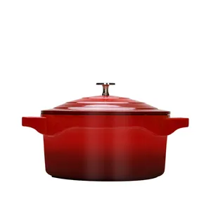 Durable die Casting Aluminum non stick coating PFOA free casserole cooking pots