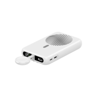Station d'alimentation sans fil magnétique ultra-mince 10000 mAh, charge rapide 15 W, type C, affichage LED, batterie externe