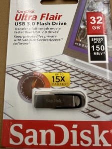 แฟลชไดรฟ์ SanDisk Ultra Flair SDCZ73 ความเร็วสูง ความจุขนาดใหญ่ 64GB USB 3.0 สำหรับคอมพิวเตอร์ตั้งโต๊ะ - Product Image 3