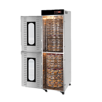 Multifunctionele 20-laags voedseldroger voor fruit en groenten, SUS304 materiaal, laag energieverbruik, hoge efficiëntie