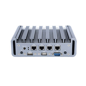 Mini PC Industriale Fanless per Edge Computing con CPU Intel i7, RAM <span class=keywords><strong>DDR3</strong></span>, 6 LAN, <span class=keywords><strong>2</strong></span> COM, 4 USB, VGA+ Display - Novità - Product Image 2