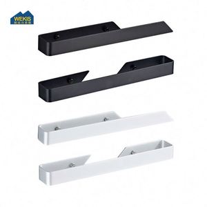 Toallero Calefactor de Pared Autoadhesivo con Acabado Cromado en Aluminio Negro y Plateado para Baño, Cocina, Hotel, Gimnasio y Dormitorio - Product Image 2