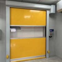 Porte rapide électrique télécommandée en PVC à haute fréquence pour entrepôt moderne