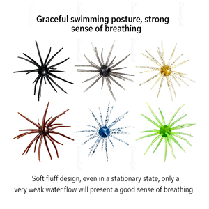 <span class=keywords><strong>Esca</strong></span> Morbida Galleggiante a Forma di Riccio Marino DreamSail in TPE <span class=keywords><strong>per</strong></span> la Pesca al Bass |   <span class=keywords><strong>Esca</strong></span> Artificiale da Pesca 2.8g/8.7g - Product Image 6