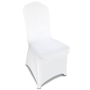 Fundas <span class=keywords><strong>de</strong></span> Licra Blancas para <span class=keywords><strong>Sillas</strong></span> al por Mayor, Perfectas para Bodas, Fiestas, Cenas y Eventos - Product Image 1