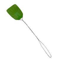 Lot de 6 tapettes à insectes et à mouches avec poignée en métal tressé pour l'intérieur et l'extérieur de la cuisine, du bureau et de la lutte antiparasitaire contre les fourmis et les araignées