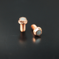 Rivet à contact bimétallique de qualité supérieure-Contacts de commutateur électrique en alliage argent-cuivre pour usage industriel